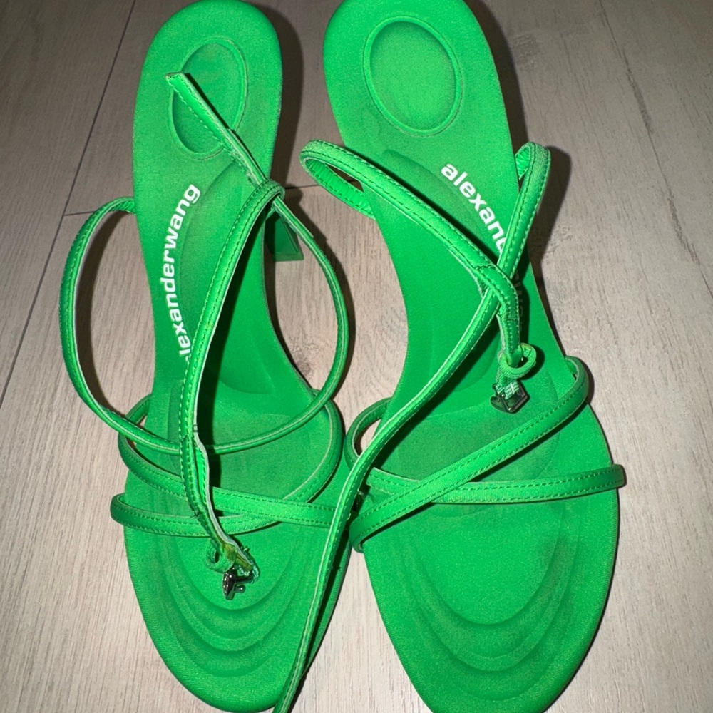 Alexander Wang Vibrant Green Sandals